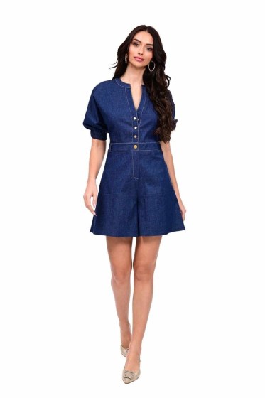 Γυναικείο Jean Playsuit We Coss