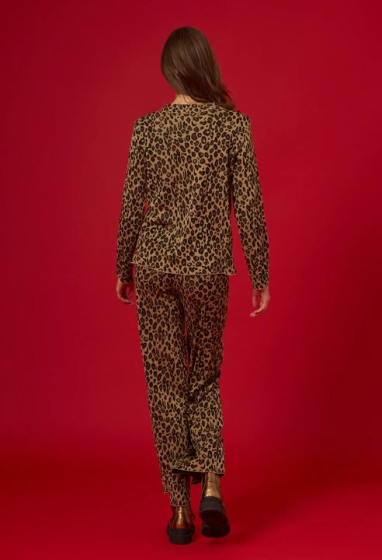 Σετ Πουκάμισο - Παντελόνα Animal Print